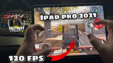 M1 IPAD PRO 2021 12.9 CODM 120 FPS | 4 fingers + Gyro FULL handcam | CALL OF DUTY MOBILE TEST