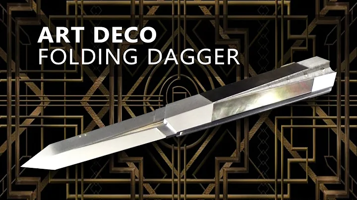 ART DECO Pocket Folder | Made By The CUSTOM KNIFE ...