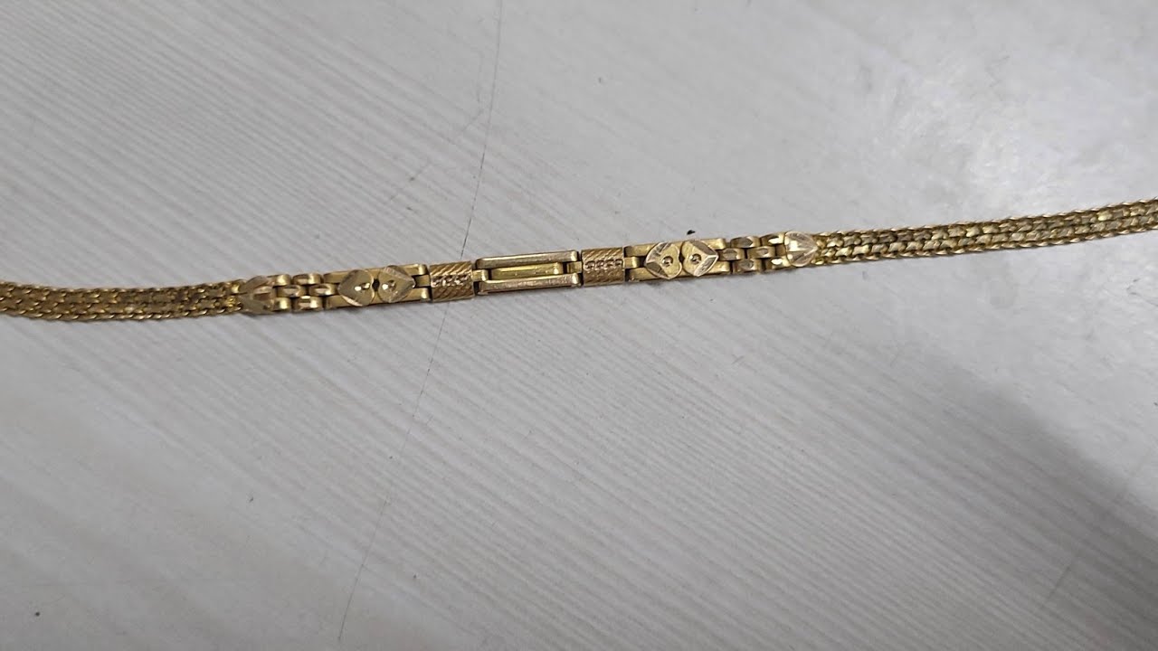 Real Diamonds Round 5g Diamond Studded Gold Bracelet at Rs 30000 in Raigarh