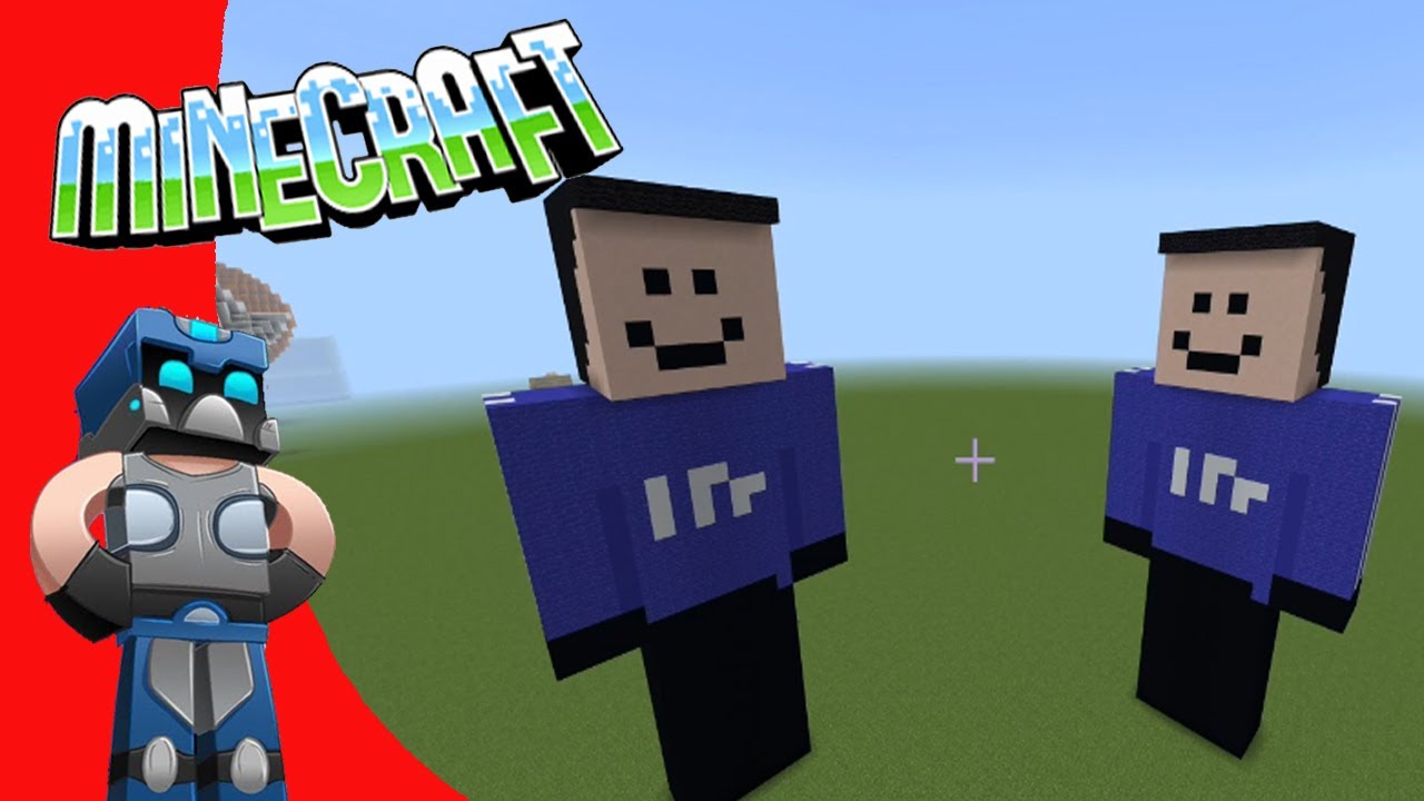 Quackity Skin Pixel art Minecraft Tutorial / Como hacer Estatua de