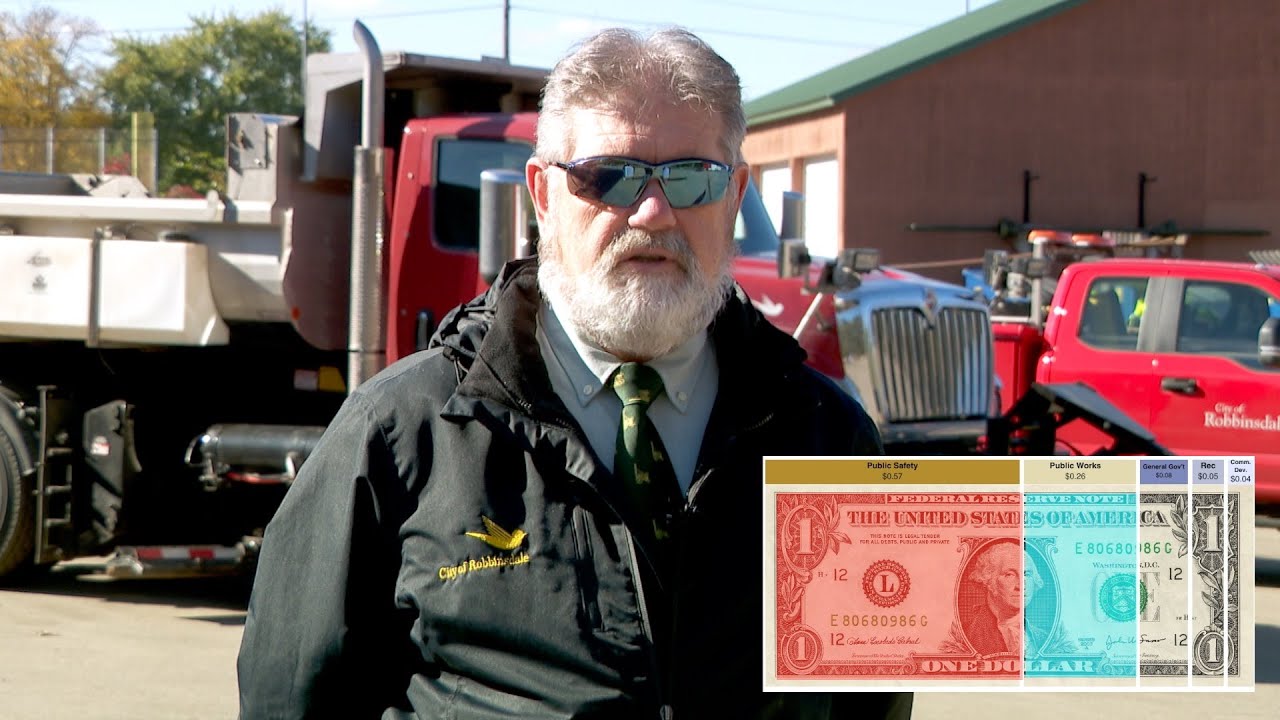 Руководители Роббинсдейла объясняют городской бюджет и распределение налога на недвижимость