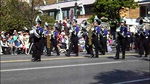 Victoria Day Parade 2011 - Kamiak high school (Mukilteo, Washington) maching band