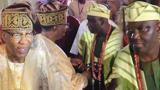Alafin Oyo Oba Owoade Outshine All Yoruba Oba At Gbenga Daniel 70Th Birtay