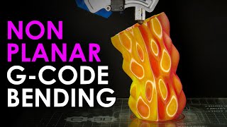 NON-PLANAR 3D Printing by BENDING G-Code screenshot 4