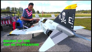 The First Flight for the New Huge TopRC F4 Phantom. Is it lighter and easy to  land??