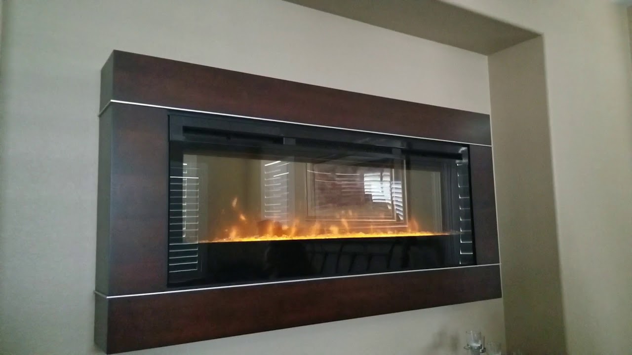 Dimplex Cohesion surround on Prism series linear YouTube