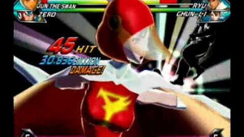 TvC UAS Jun Zero 100% Combo Video