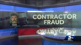 Oklahoma contractor charged with stealing thousands of dollars from customers
