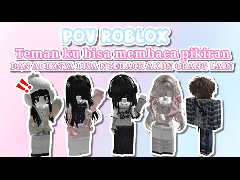 POV ROBLOX💕🎀  [ PERCAKAPAN ROBLOX ] 