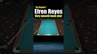 Smoothest Efren Reyes Bank Shot #efrenreyes #themagician #efrenbatareyes