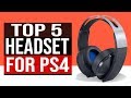 TOP 5: Best Headset for PS4 2020