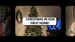 Decorate With Me for Christmas in Our First Home! 🎄🏡