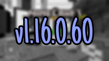 NEW MINECRAFT PE 1.16.0.60 BETA!!! Minecraft Pocket Edition Update
