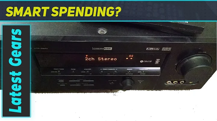 Yamaha HTR-5940BL 6.1-Channel Receiver: Unleash Powerful Surround Sound!