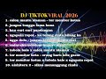 DJ TIKTOK 2026 CALON MANTU IDAMAN - TOR MONITOR KETUA || DJ JANGAN TUNGGU LAMA LAMA