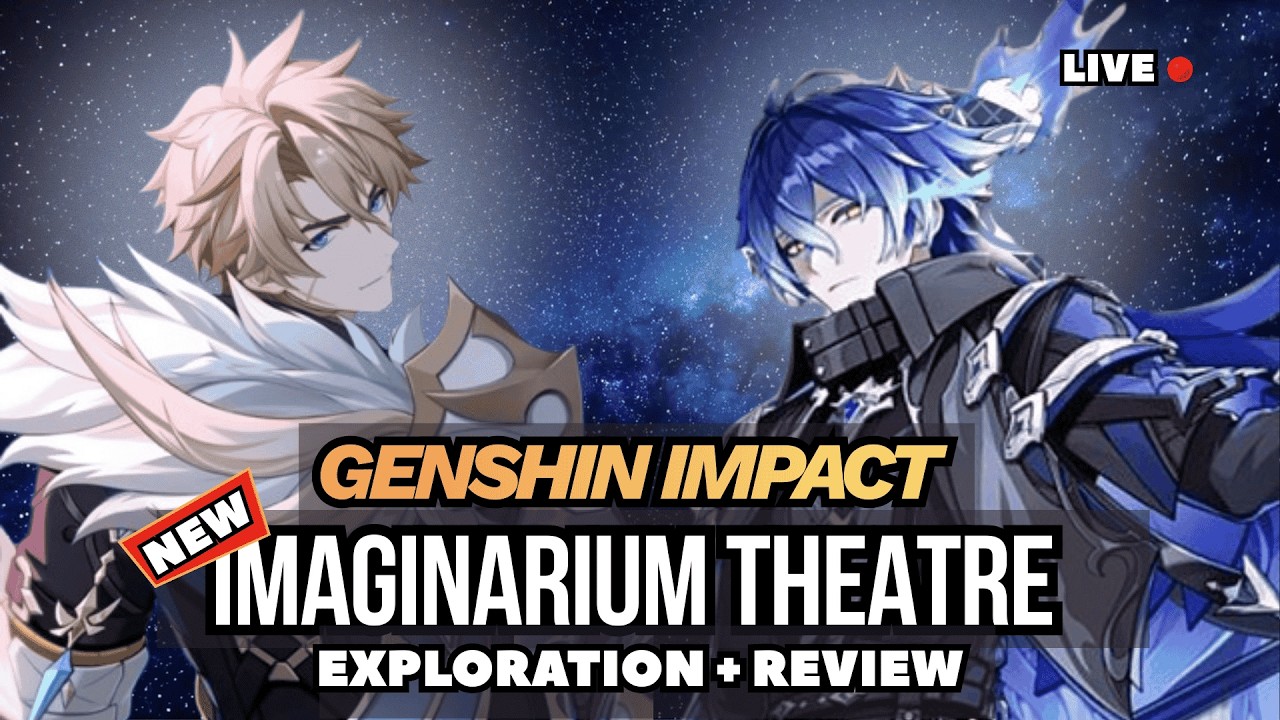New Imaginarium Theatre 🔥 Grinding for Flins + Viewer Help | Genshin Impact