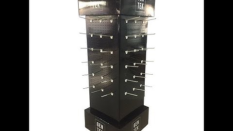 Custom Cardboard Hooks Peg FSDU Floor Display Stand!Contact Us: www.popdisplay.me info@popdisplay.me