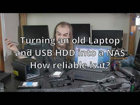 Testing the Reliability of a DIY Laptop NAS with USB storage
