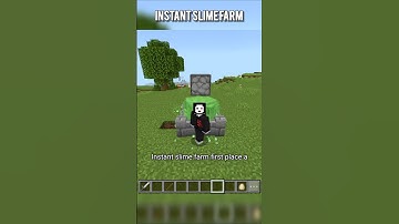 Infinite Slime farm Minecraft 🤯#shorts #minecraft