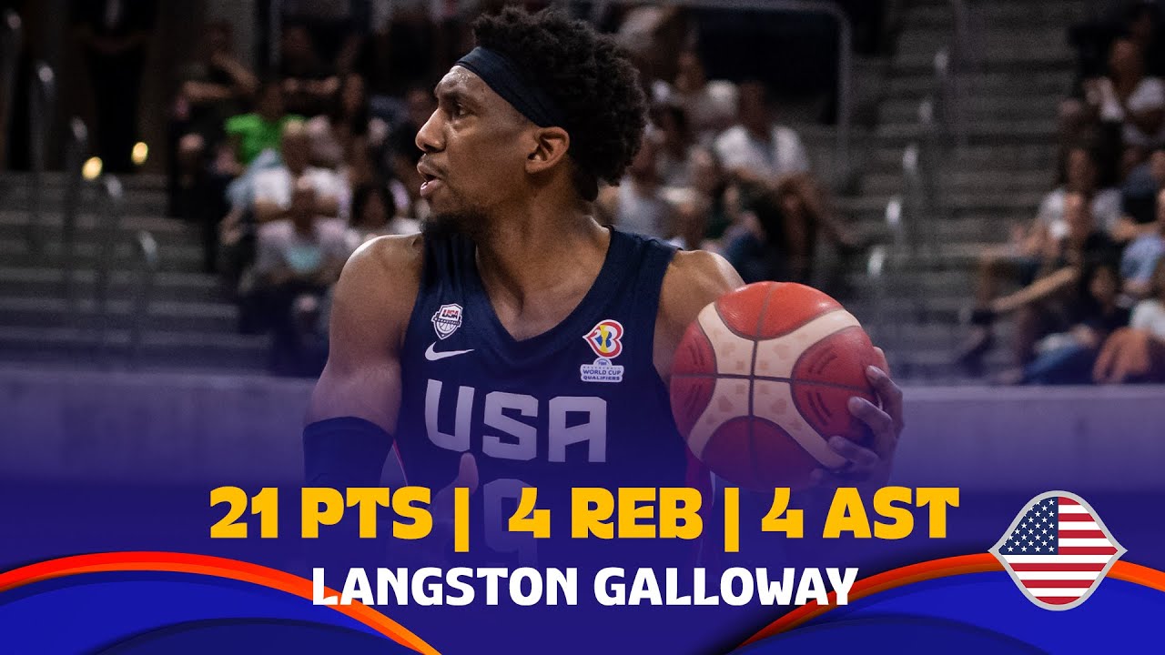 Langston Galloway 🇺🇸 | Full Highlights vs. URU | 21 PTS , 4 REB , 4 AST