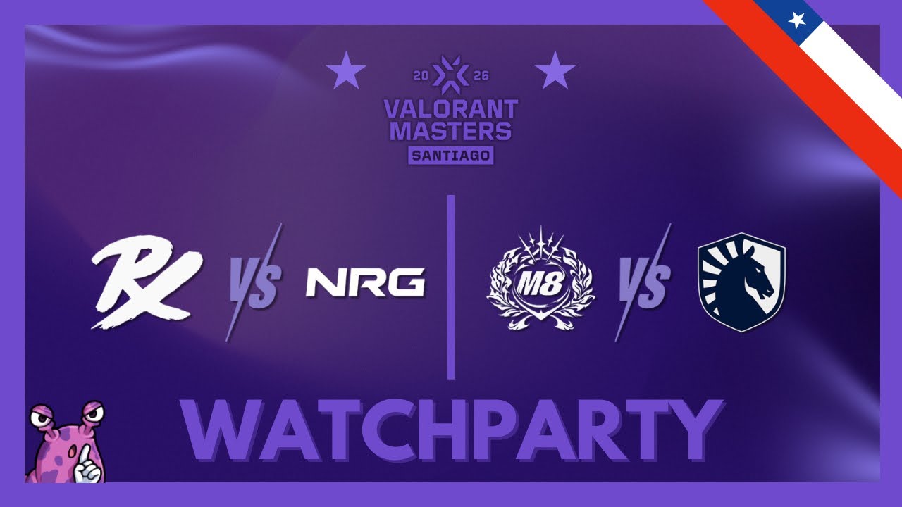PRX vs NRG & T1 vs TL | VCT Masters Santiago Swiss Stage #VCTWatchParty | !patreon !socials