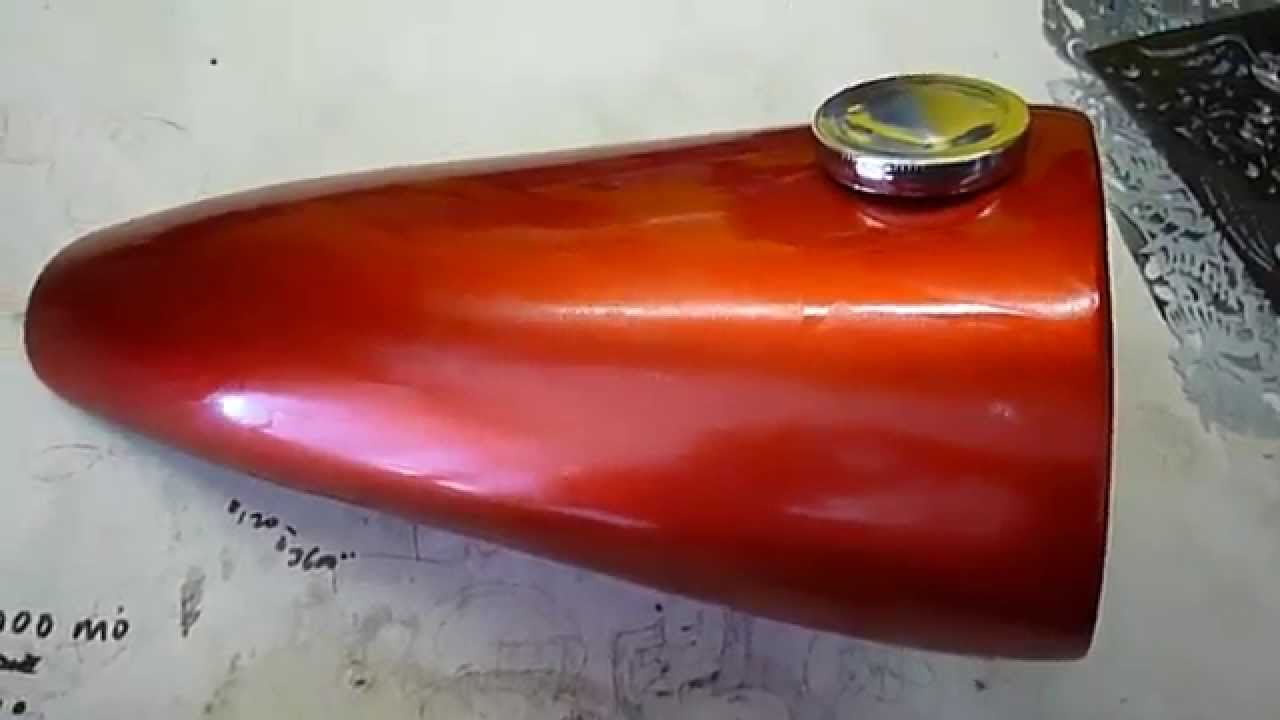 Custom MOTORCYCLE gas tank build _ House of Kolor paint _ 2015 YouTube