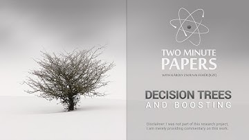 Decision Trees and Boosting, XGBoost | Two Minute Papers #55