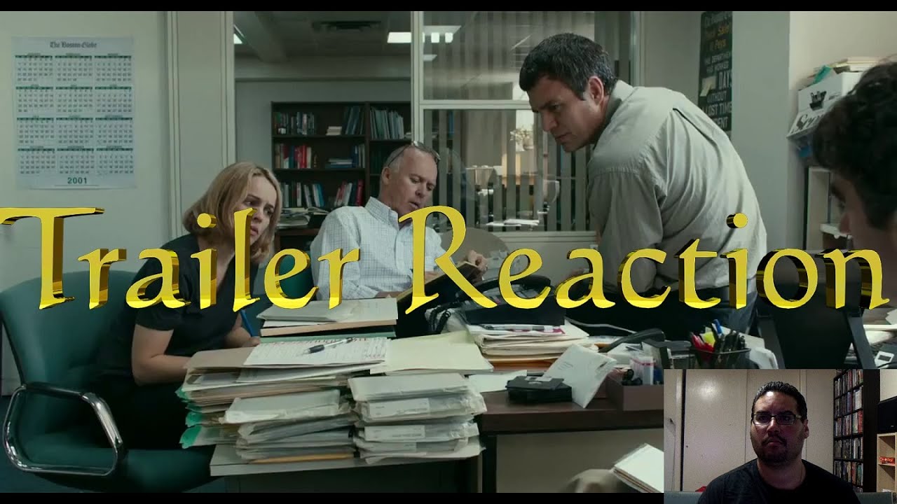 Spotlight Trailer Reaction YouTube