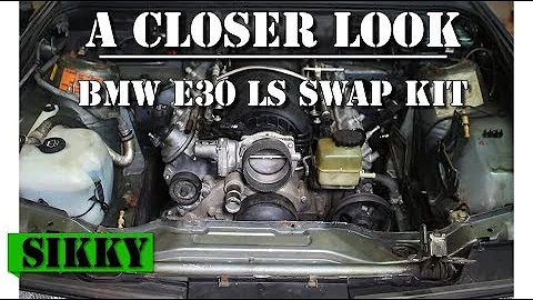 BMW E30 LSx Swap Kit | SIKKY Manufacturing