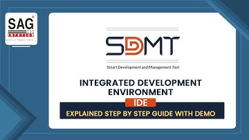 SDMT IDE Explained With Complete Step by Step Guide With Demo