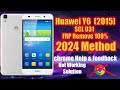Huawei Y6 SCL-U31 Frp Bypass Without PC Help & Feedback Not Working Solution 100% New Method 2024