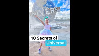 Top 10 Secrets of Universal Orlando! 🎢