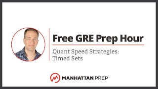 Free GRE Prep Hour: Quant Speed Strategies: Timed Sets screenshot 5