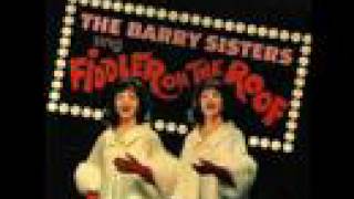 The Barry Sisters  Yidl Mitn Fidl  yiddish swing