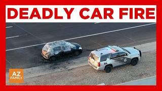 Deadly car fire prompts one-way closure of Loop 101 in Glendale