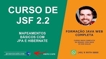 Curso de JSF - Mapeamentos básicos com JPA e Hibernate