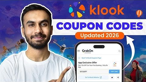 Klook Coupons & Promo Codes 2026 | Klook Discounts & Offers