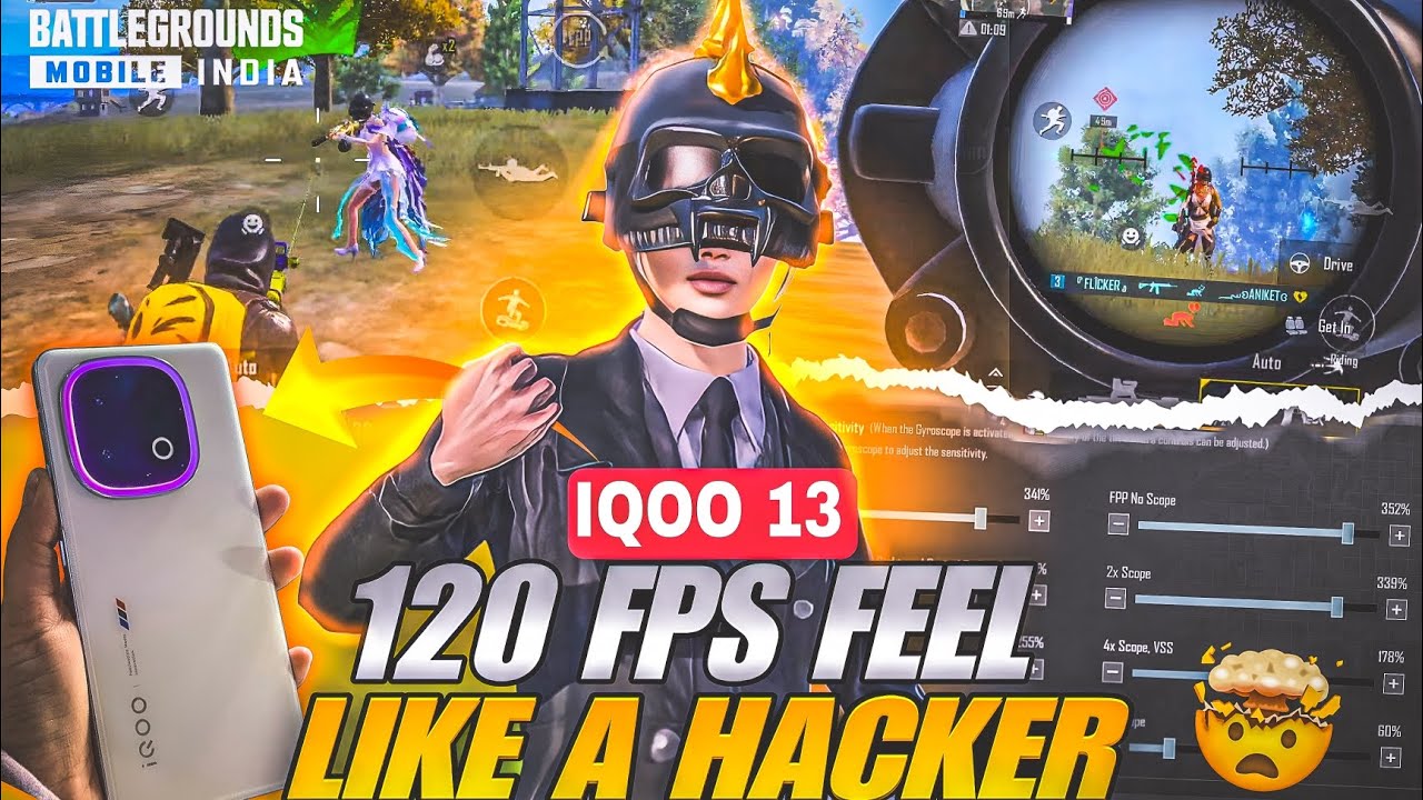 🚀 BGMI 120 FPS Gameplay 😳 | iQOO 13 BEAST MODE! | Bgmi/PUBG. - YouTube