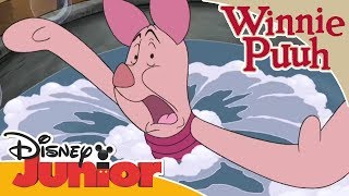 Kleine Abenteuer mit Winnie Puuh - Folge 23 - Ferkel wird gebadet - auf Disney Junior