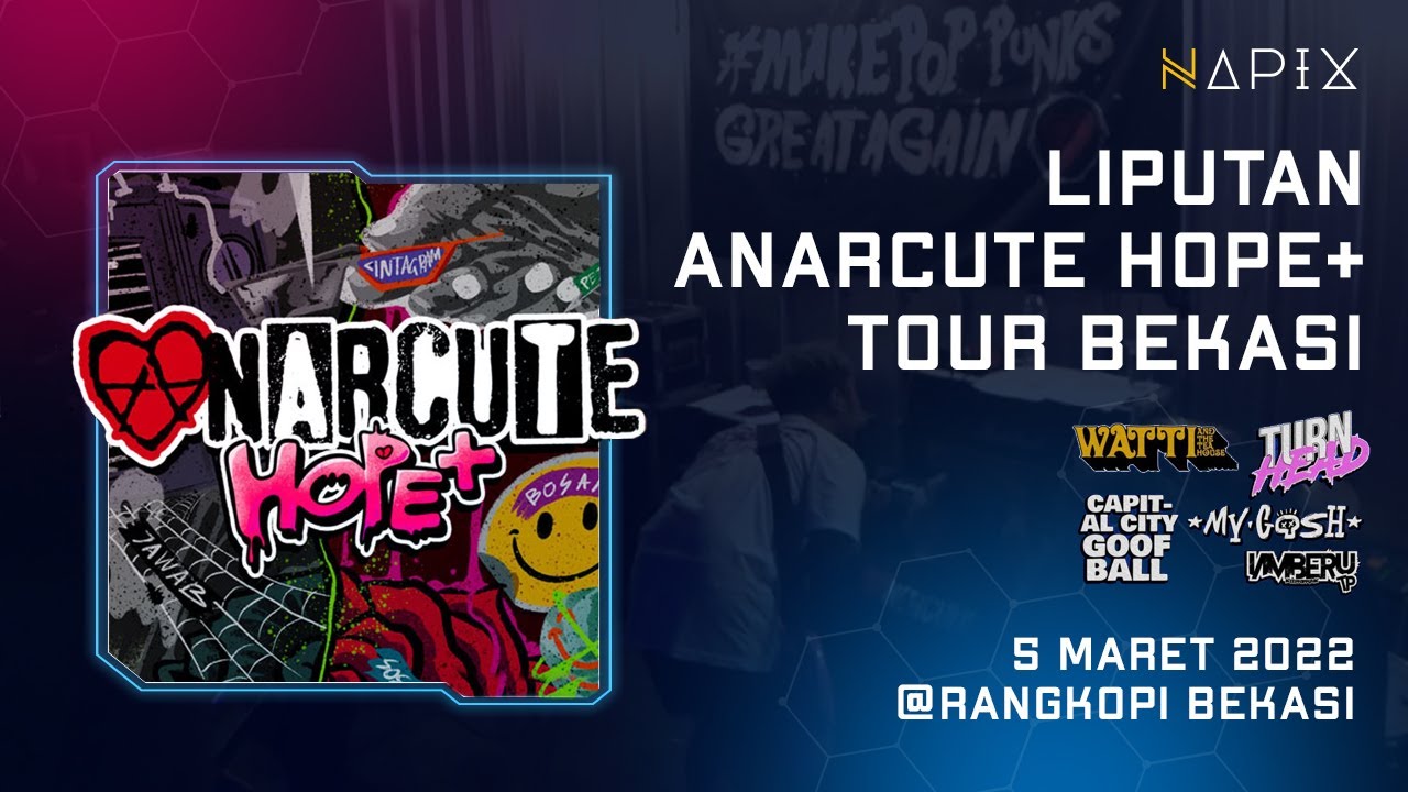 Liputan Anarcute Hope+ Tour Bekasi - YouTube