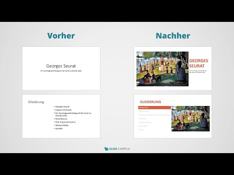 In 5 Minuten PIMPEN wir deine Folie! PowerPoint Slide Re-Design - #1