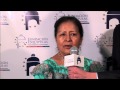 Otilia Lux de Cotí en el Conversatorio #ContraImpunidad