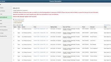 How to add classes on LACCD