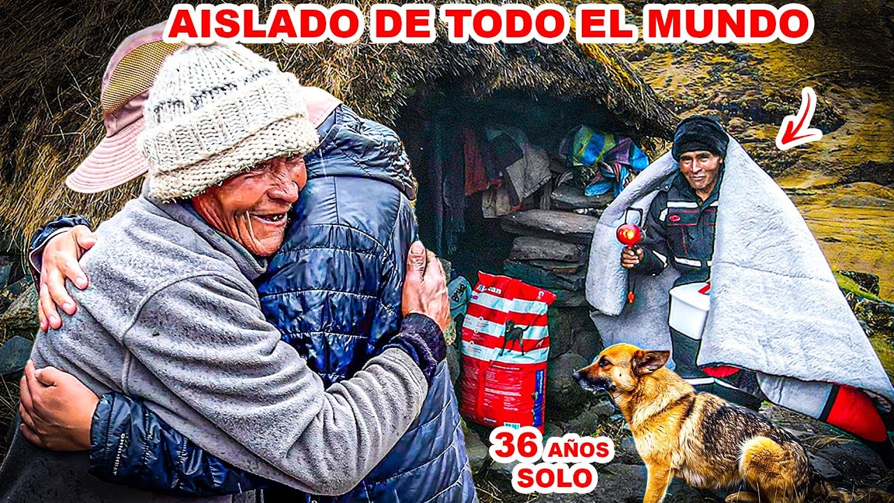 ¡SORPRENDEMOS! al HOMBRE SOLITARIO que vive 36 AÑOS SOLO, Don Aurelio | Jordy Aventurero