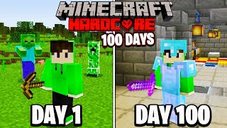 I Survived 100 Days in 1.20 in Minecraft  Hardcore ( Hindi) @AnshuBisht