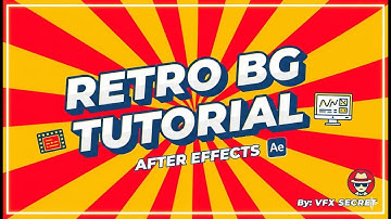 Create Retro Background Animation in After Effects | Vaporwave & Synthwave Tutorial 2025
