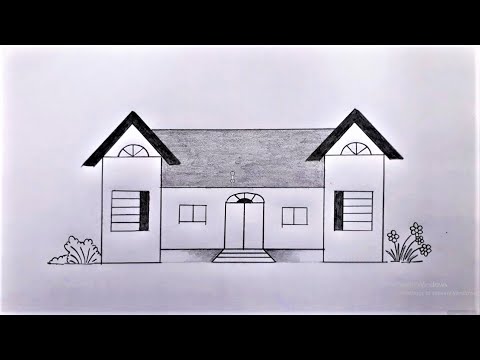 Home Drawing - ReusableArt.com