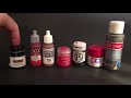 Paints to use or not use for custom action figures.  Figure painting tutorial for Marvel Legends