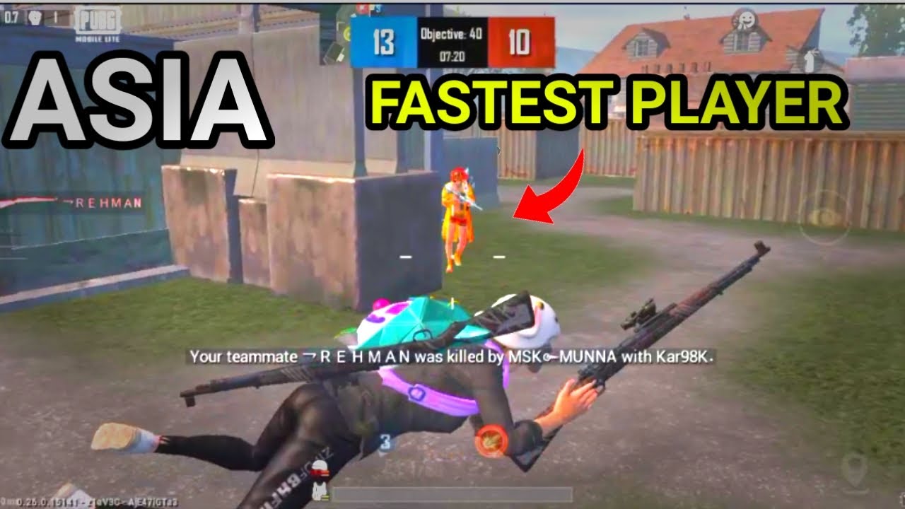 Asia Fastest Player ⚡⚡