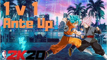 I Took My Guard ( Offensive Threat ) To 1v1 Court in Ante Up!!! - NBA2K20